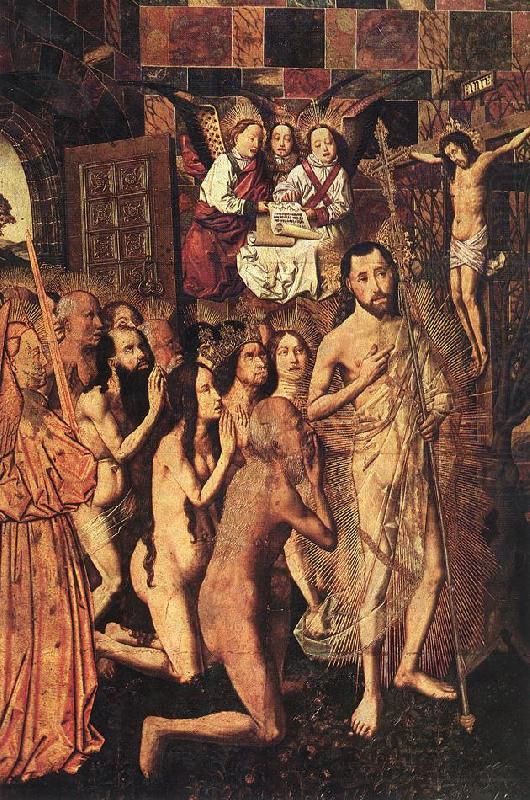Bartolome Bermejo Christ Leading the Patriarchs to the Paradise china oil painting image
